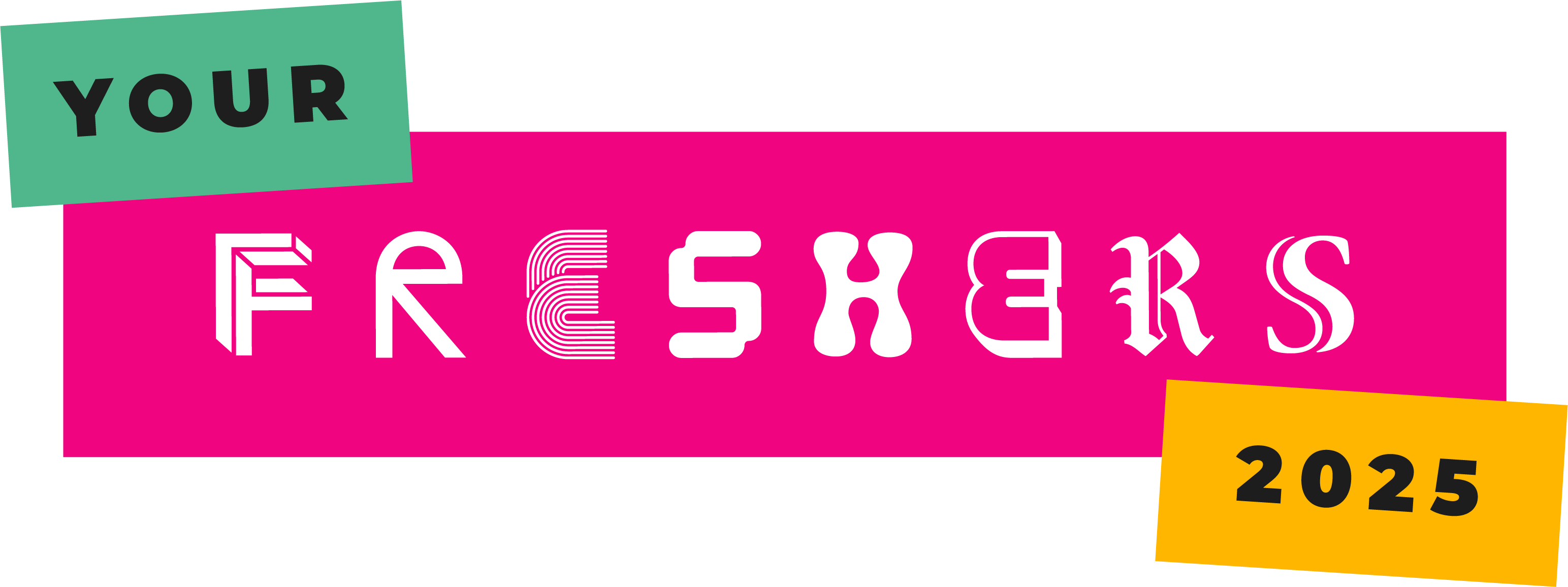 Freshers 2025 logo