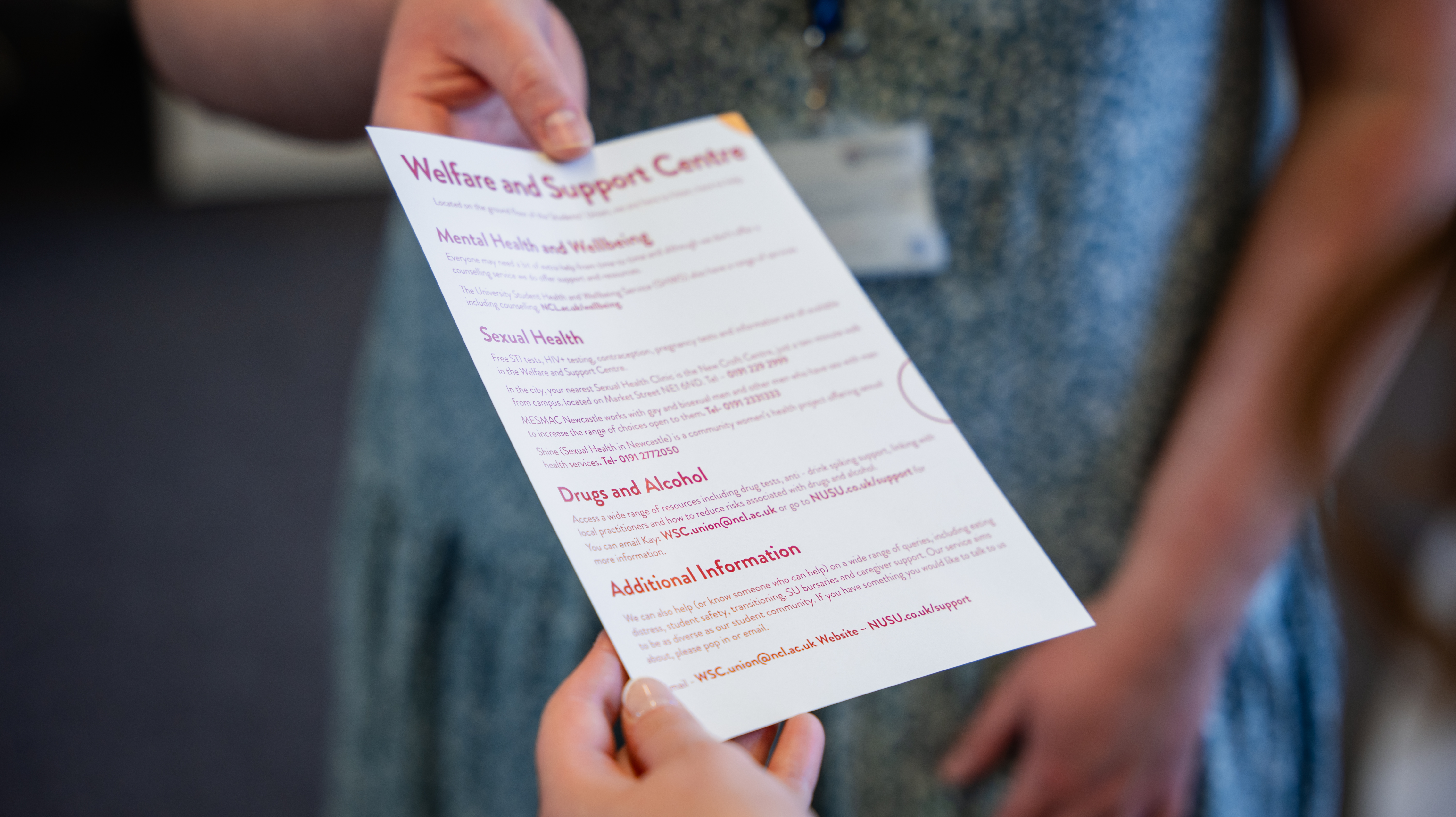 Welear Drop Newcastle University Students' Union