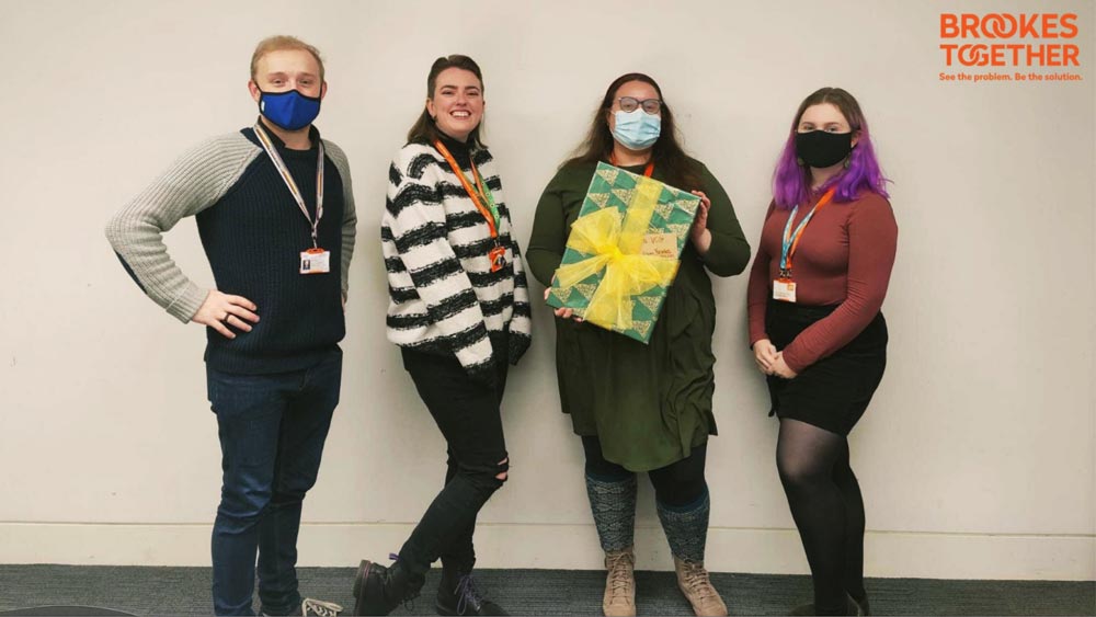 Goodbye to the 21/22 fulltime officers! Oxford Brookes Students' Union