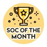 Soc of the month badge