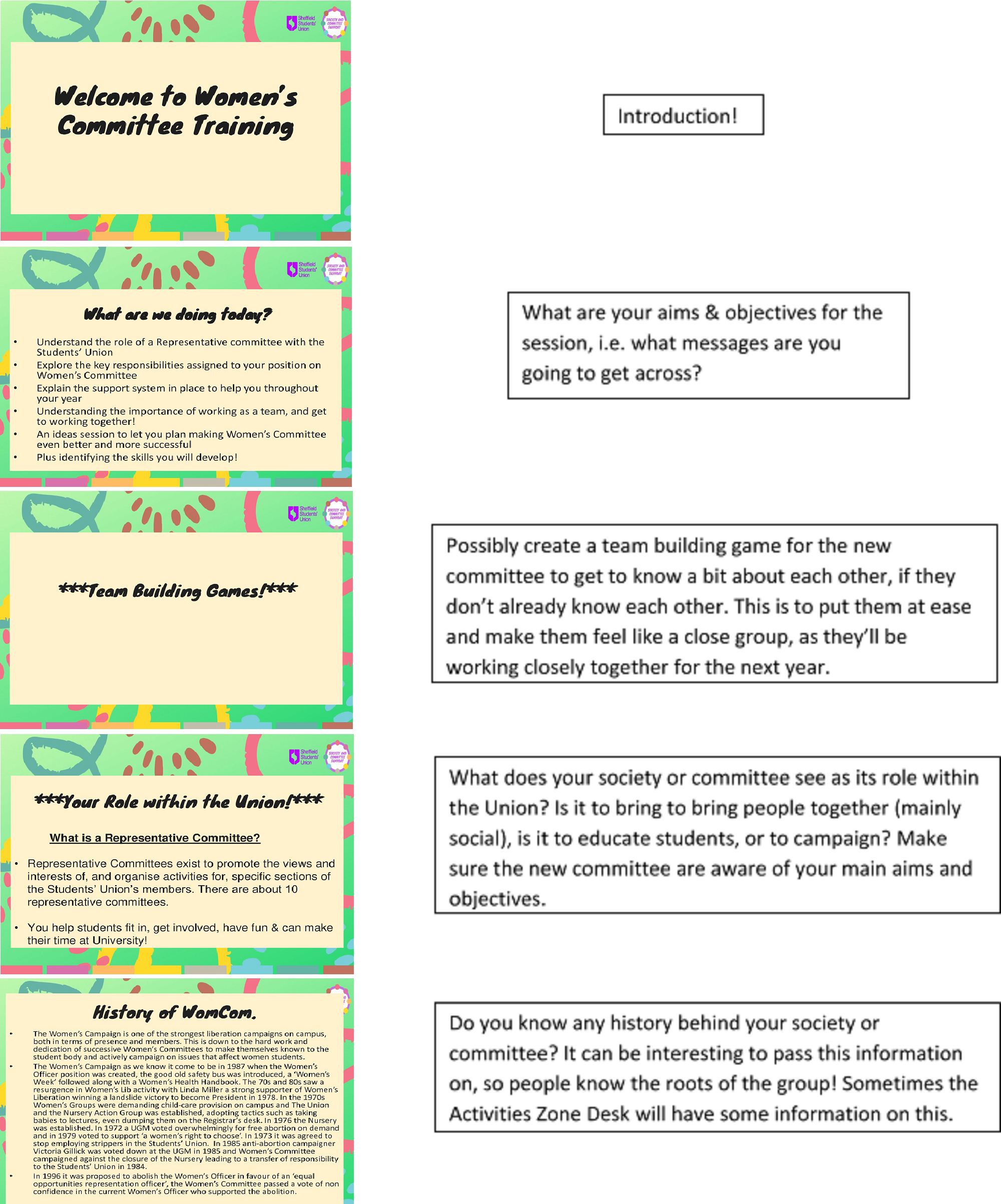 How To Hand Over To A New Committee - Sheffield Students' Union