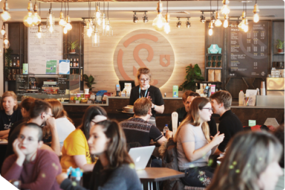 Two female's doing the charleston dance